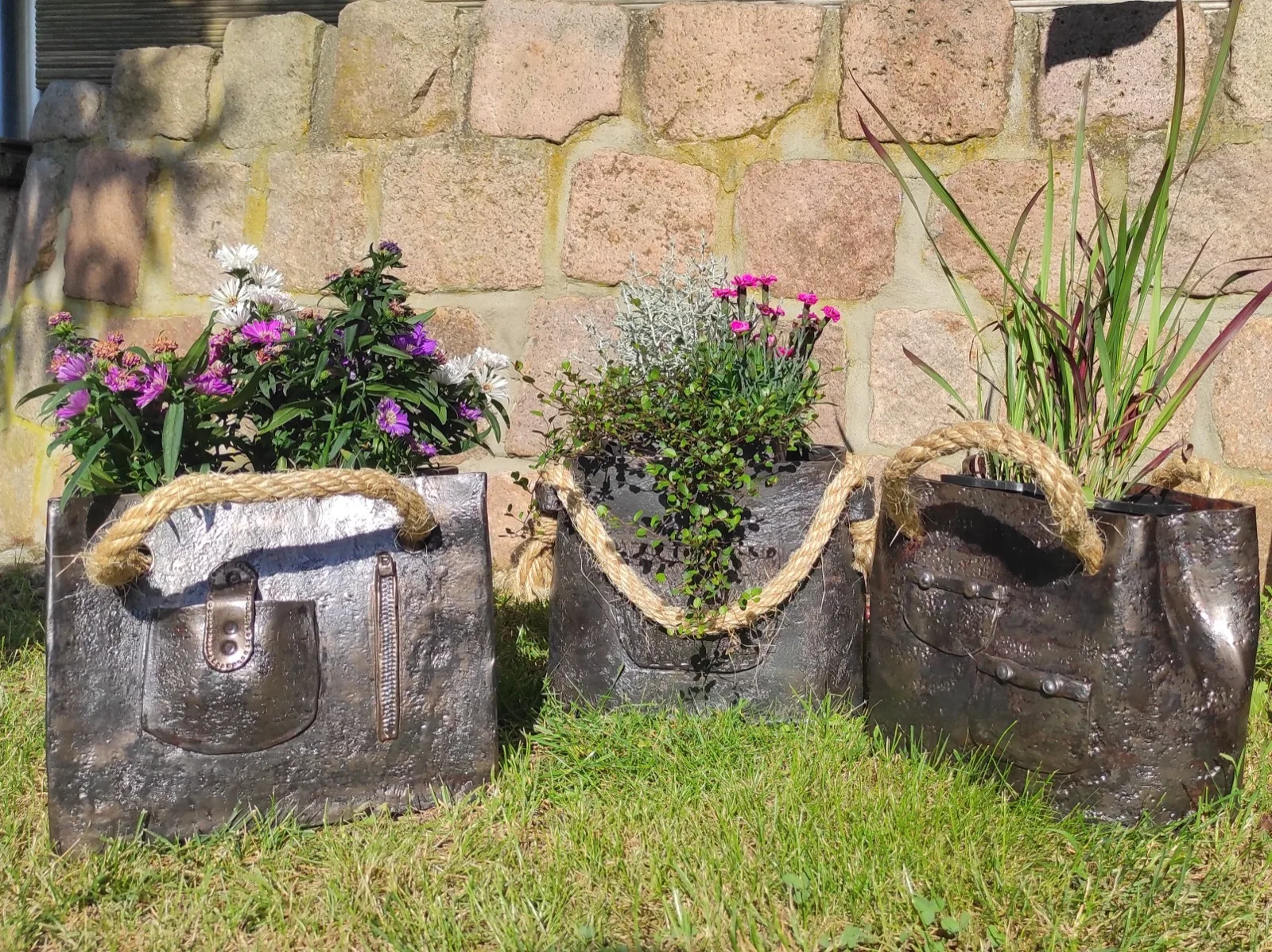 Pflanztaschen für den Garten